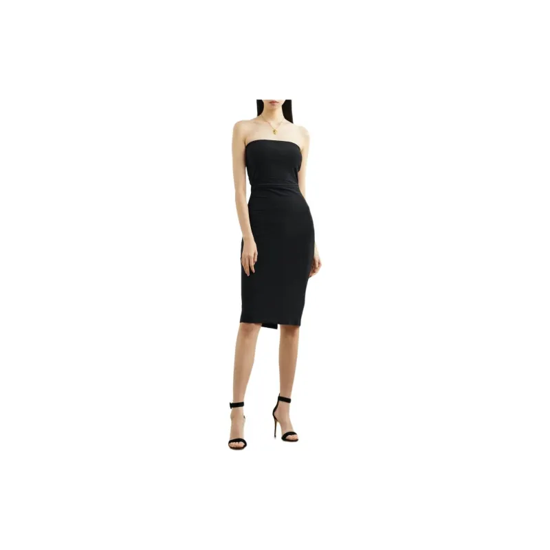 NORMA KAMALI Sleeveless Dress Women's Black-1