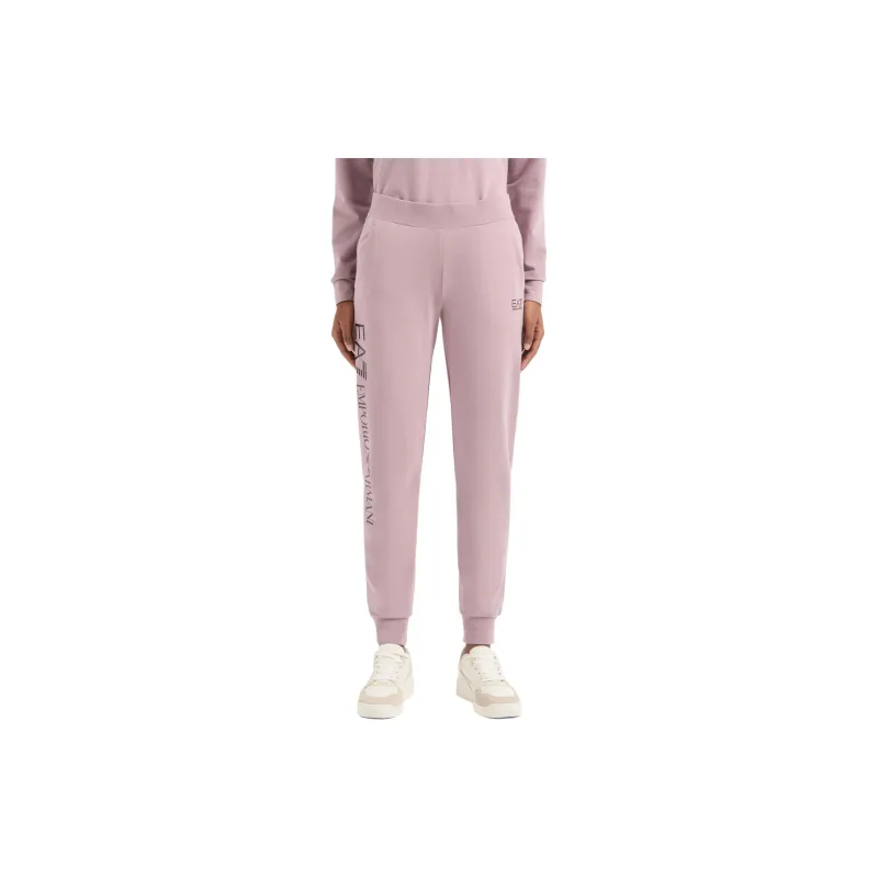 EMPORIO ARMANI EA7 SS24 Casual Pants Women's Pink-2