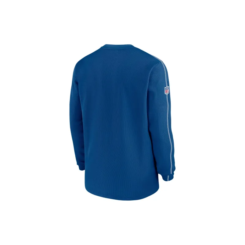 Nike Indianapolis Colts Sideline Logo Coach Men's Nike Nfl Long Sleeve Top-1
