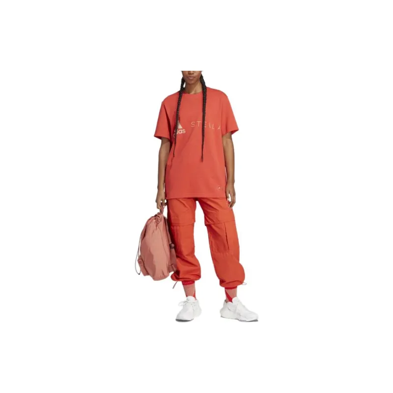 Adidas Free Shipping With AdiClub Adidas By Stella McCartney Logo Tee-2