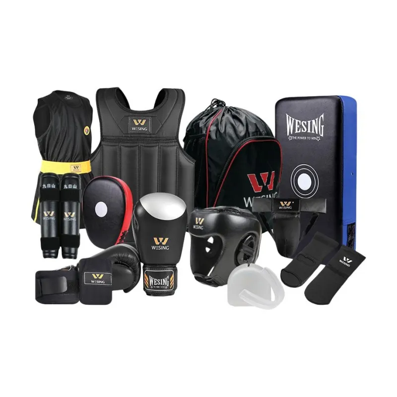 WESING Boxing Protective Gears Leather Unisex-20
