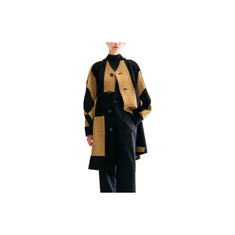 ISSEY MIYAKE Coats Women's Umber-1
