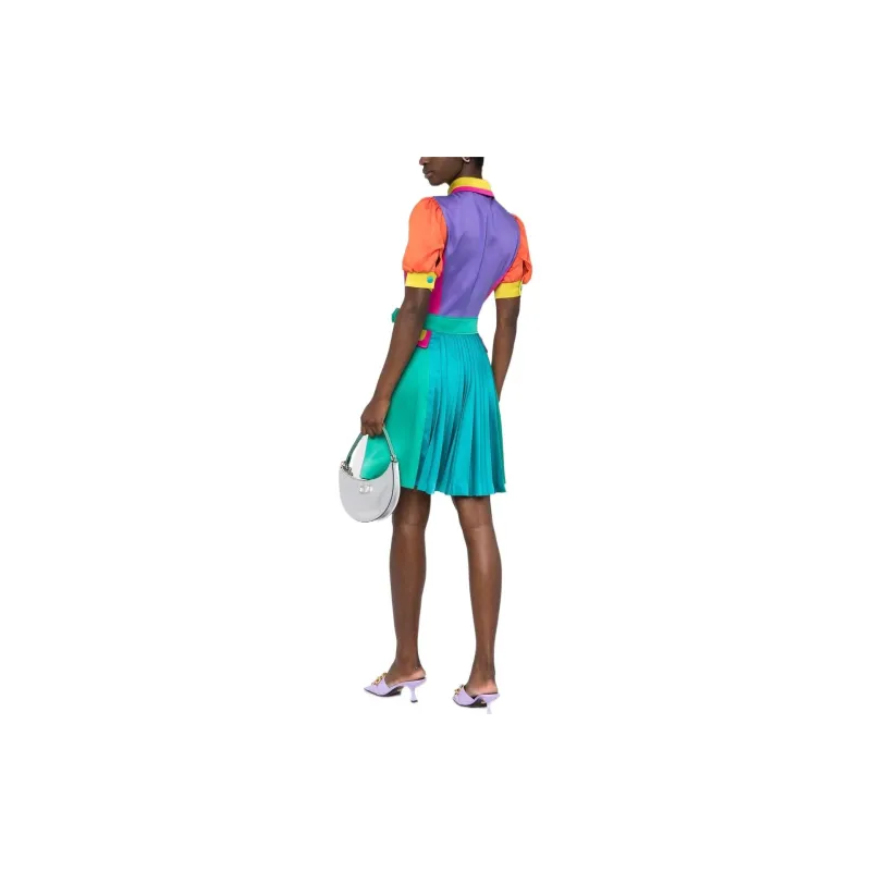 MOSCHINO Short-Sleeved Dresses Women's Multicolor-2