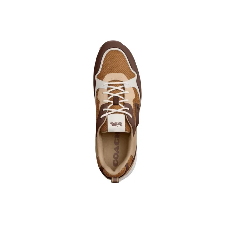 COACH Low-Top Casual Shoes Men's Brown-3