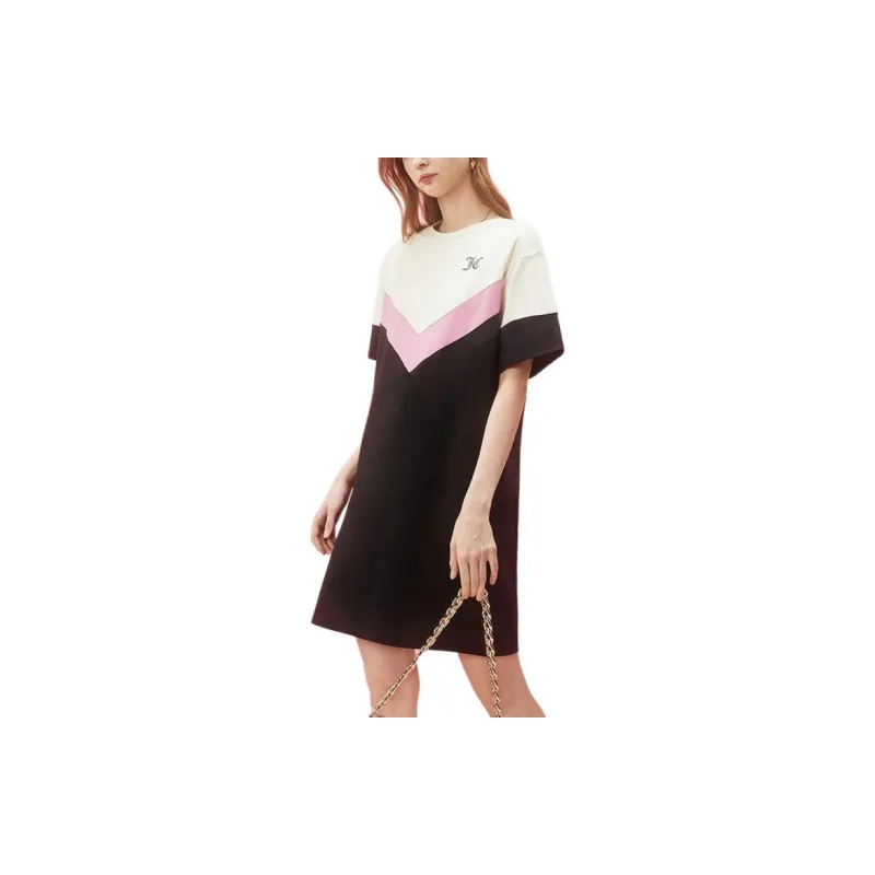 JUZI Short-Sleeved Dresses Women's Black-3