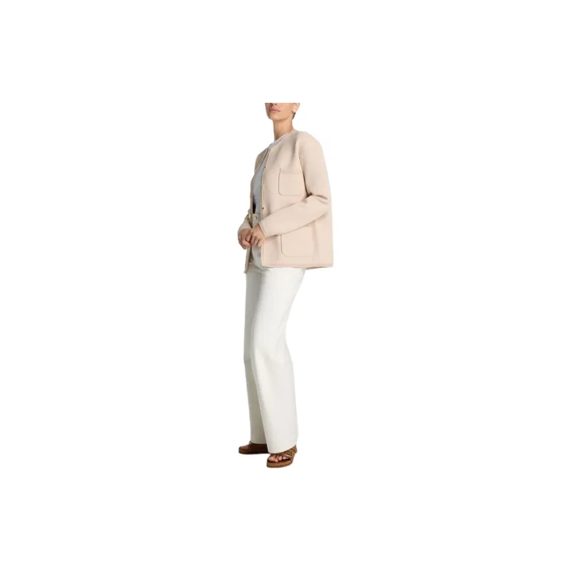 St. John Knitted Patch-pocket Jacket-3