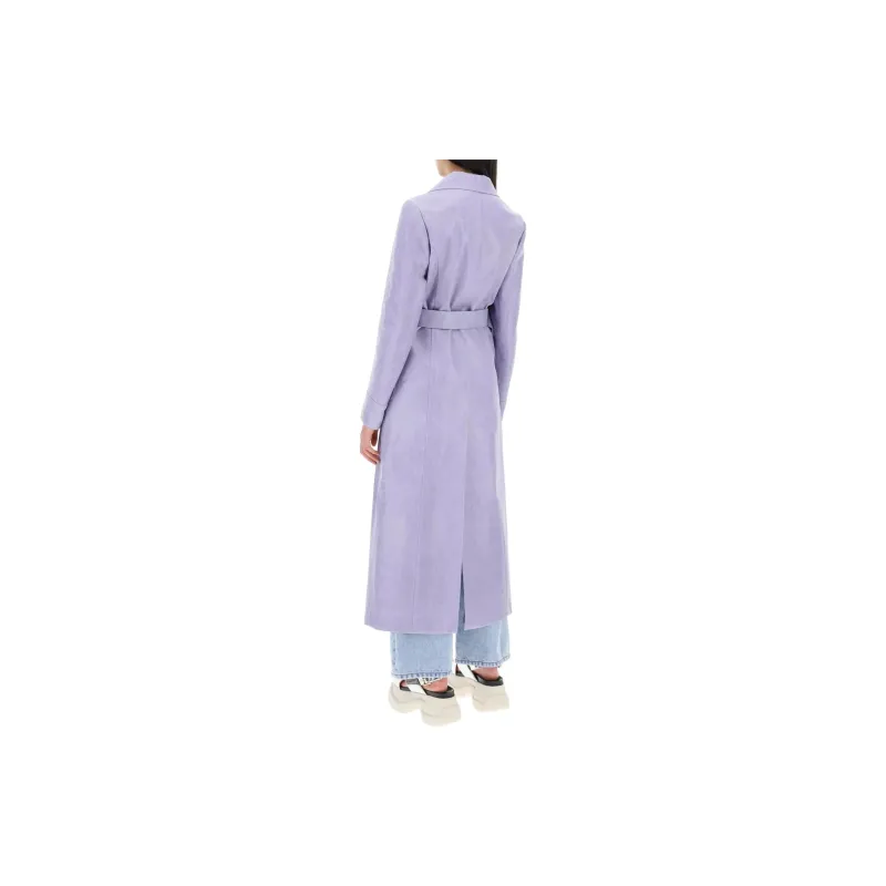 MARNI Trench Coats Women's Blue-2