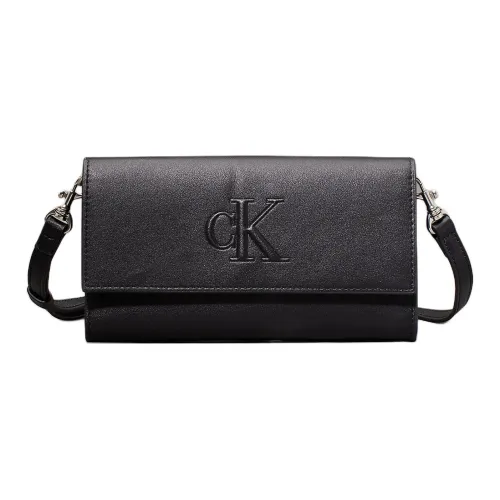 CALVIN KLEIN Polyurethane cons Shoulder Bag Crossbody Bag Women's Black