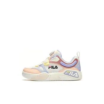 FILA KIDS Anti Slip Wear Resistant Low Top Kids' Skateboarding Shoes Pink Blue Kids'