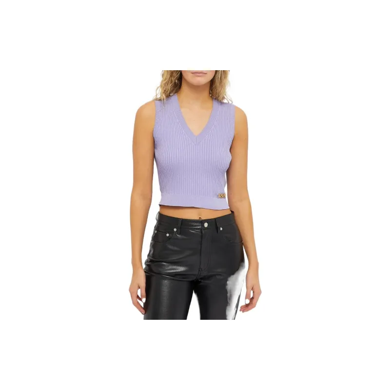 VERSACE T-Shirts Women's Purple-2