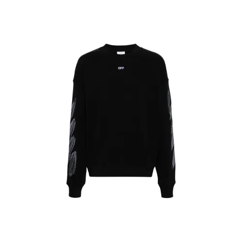 OFF-WHITE Scribble Diag Skate Sweatshirt