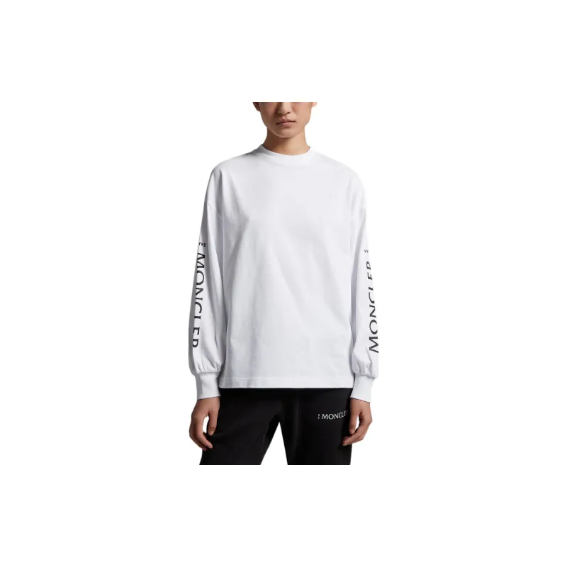 MONCLER GENIUS MONCLER GENIUS HYKE T Shirts Women's White-2