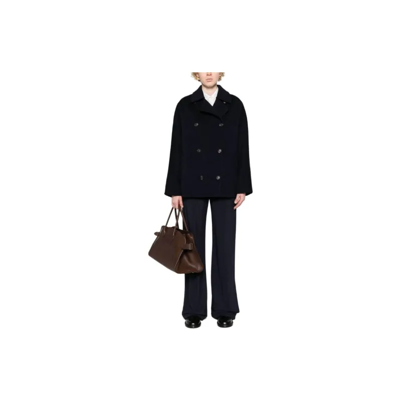 Brunello Cucinelli Double Breasted Long Sleeved Coat-1