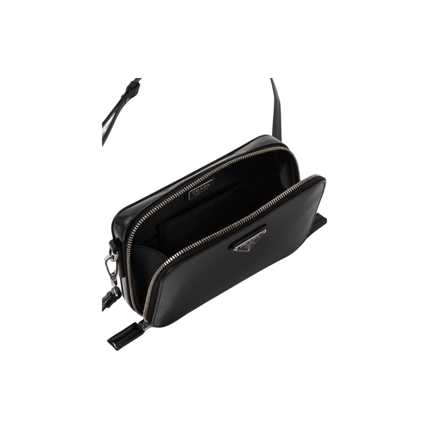 PRADA＊Prada Brique brushed leather ショルダーバッグ＊送料込 Prada Brique ショルダーバッグ | ホワイト | FARFETCH JP
