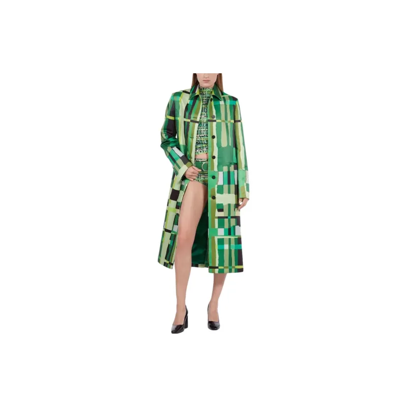 Ferragamo Coats Women's Lime Green-1