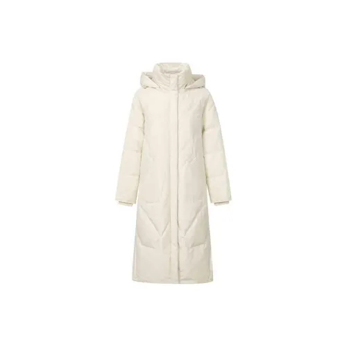 Firststation Down Jackets Women's Beige