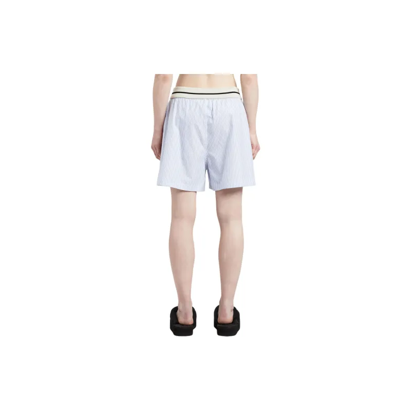PALM ANGELS Palms Stripes Boxer Shorts Blue-3