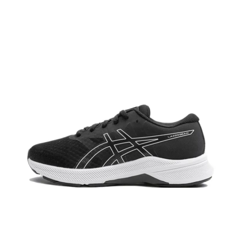 Asics Slip Resistant Anti Kick Low Top Kids' Training Shoes Black Teenagers-0