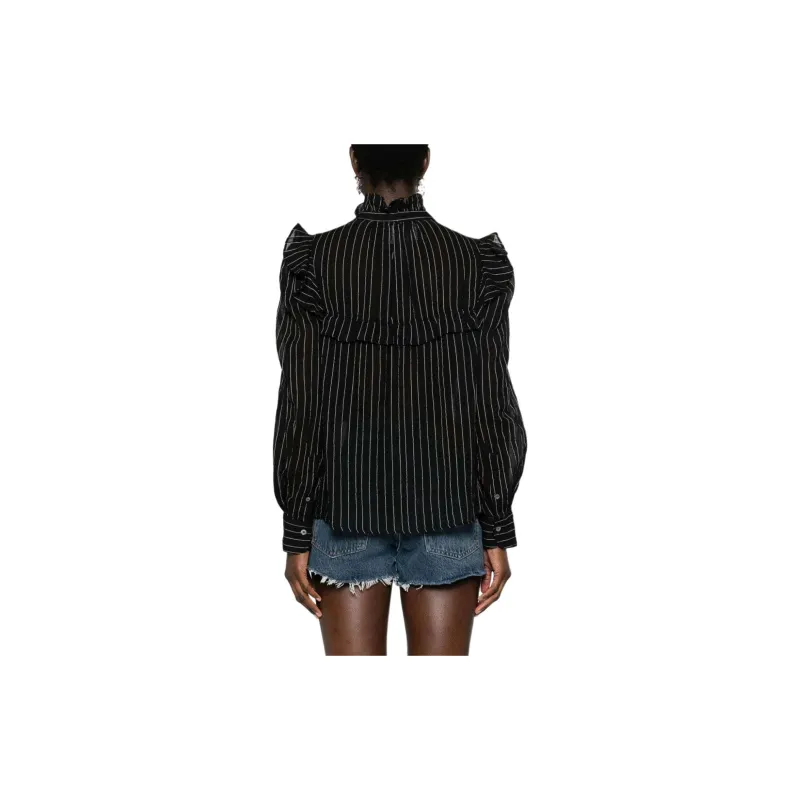 ISABEL MARANT ETOILE Striped Blouse-2