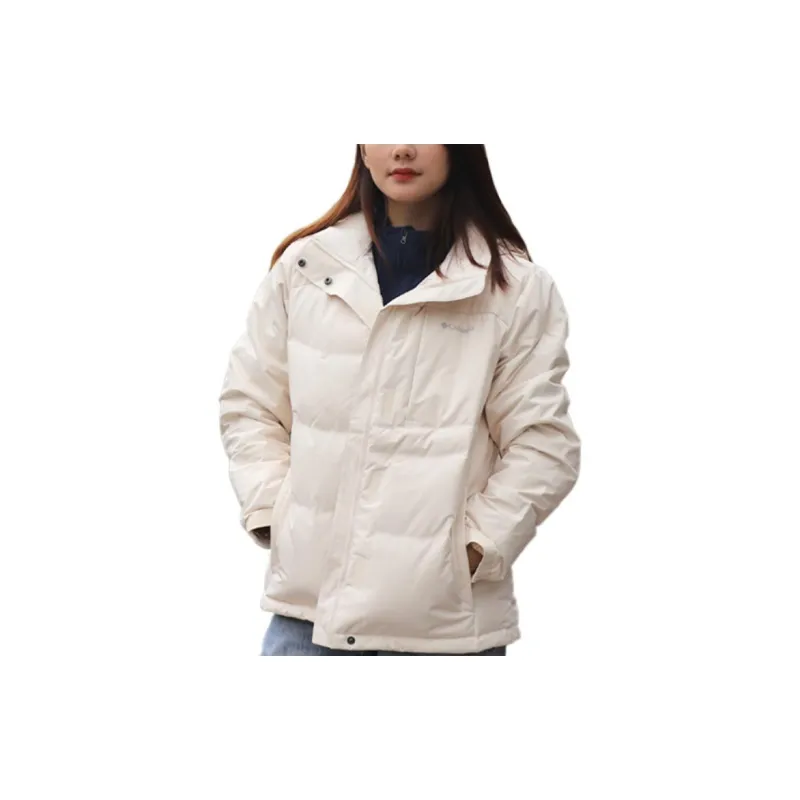 Columbia Down Jacket Women's White-2