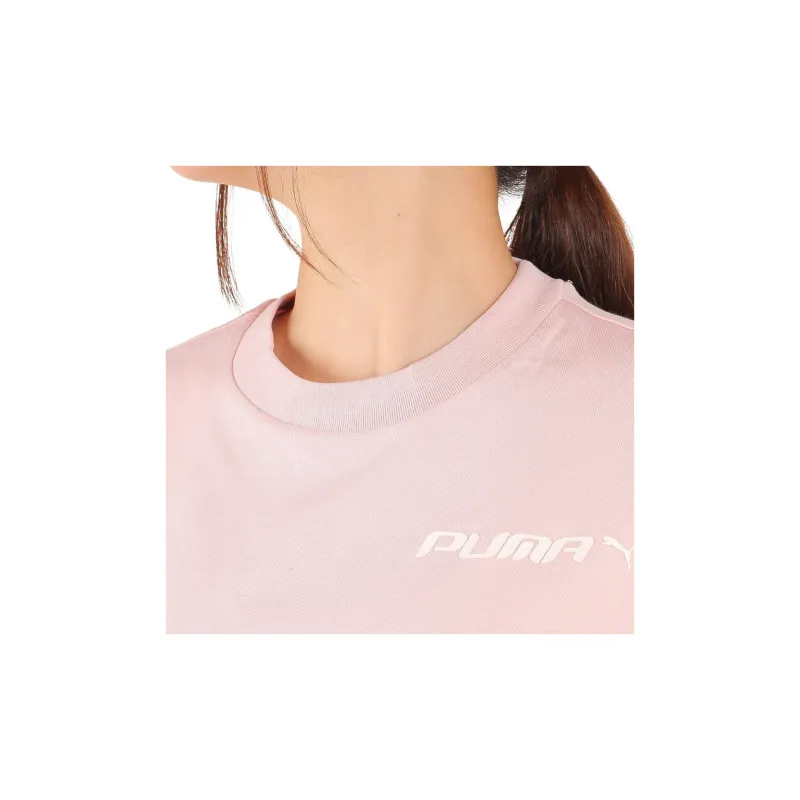 PUMA CORE HERITAGE T Shirt Women's Pink-5