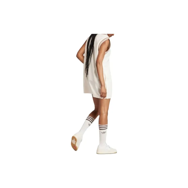 Adidas Originals Sleeveless Dress Women's White-3