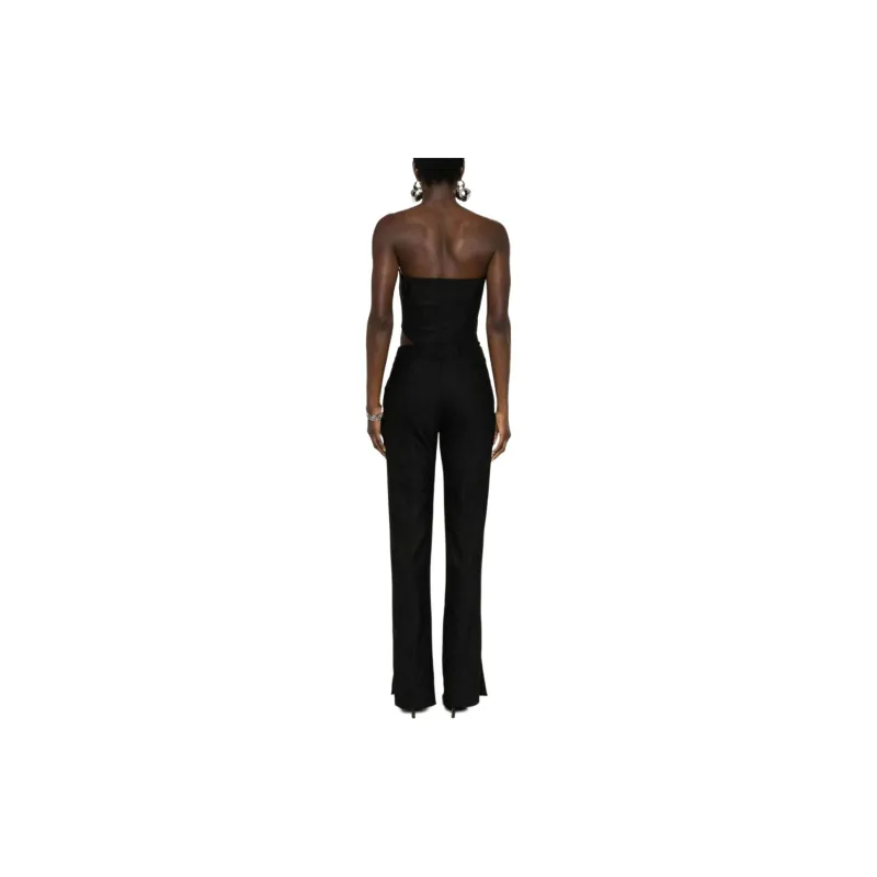 DAVID KOMA Cut-out Bustier Jumpsuit-2