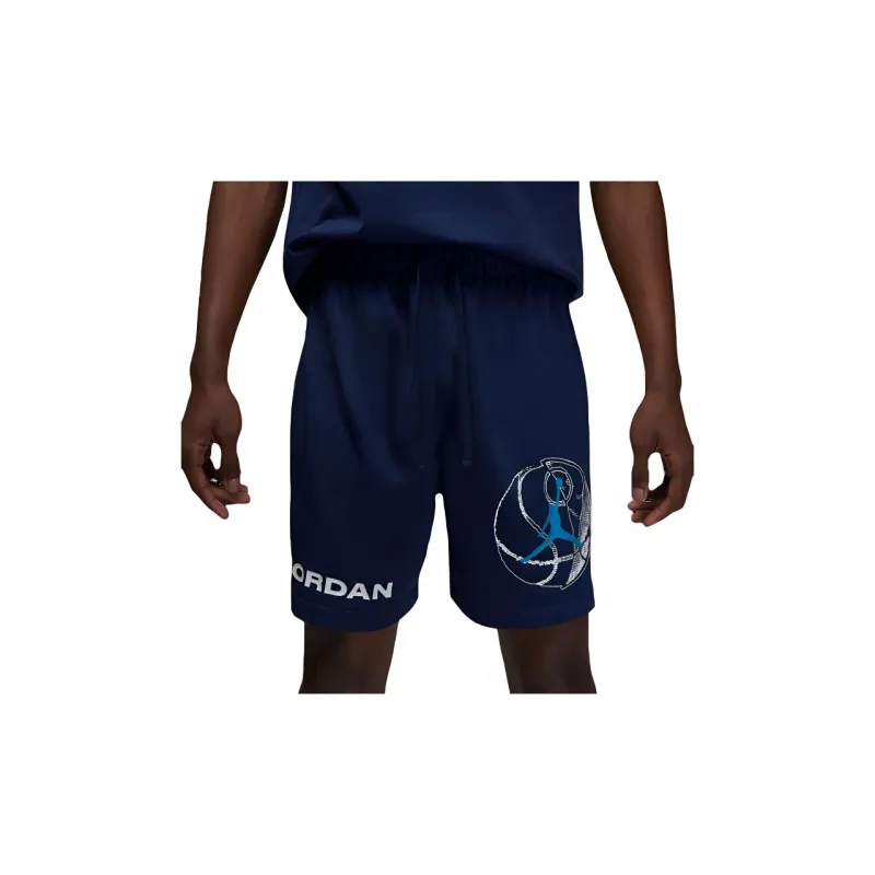 Jordan Sport Casual Shorts Men Navy Blue-1