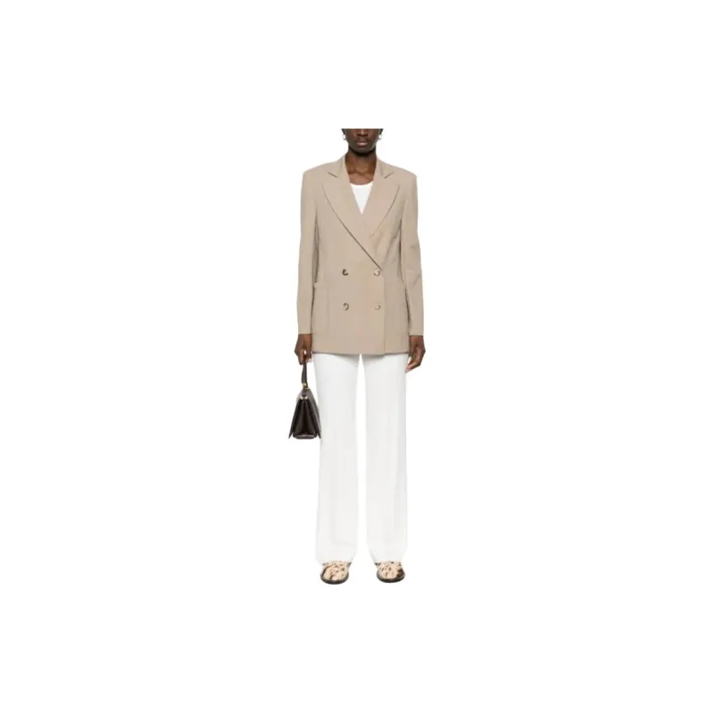 HARRIS WHARF LONDON Business Suits Coats Women's Brown-1