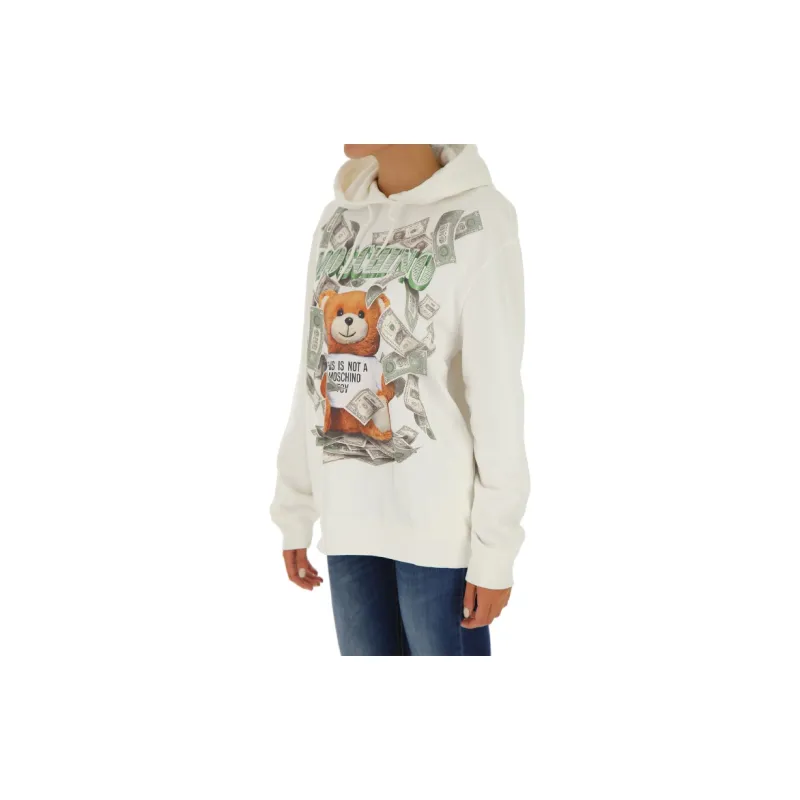 MOSCHINO Sweatshirts Women's White-3