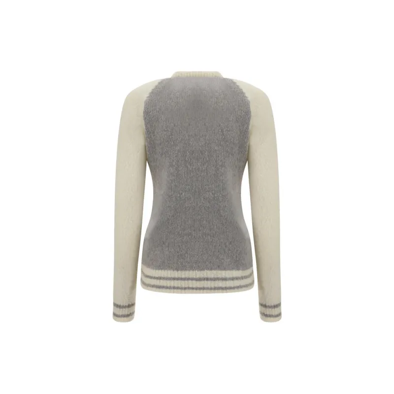 BALMAIN FW22 Sweater Women's Gray-1