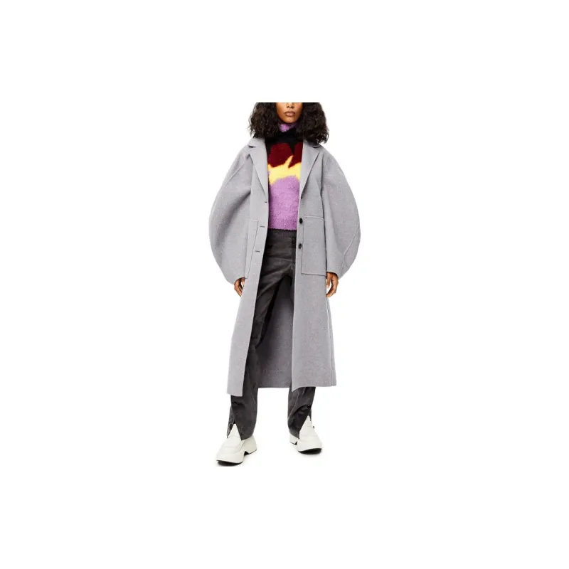 LOEWE Velvet Jackets Women's Gray-1