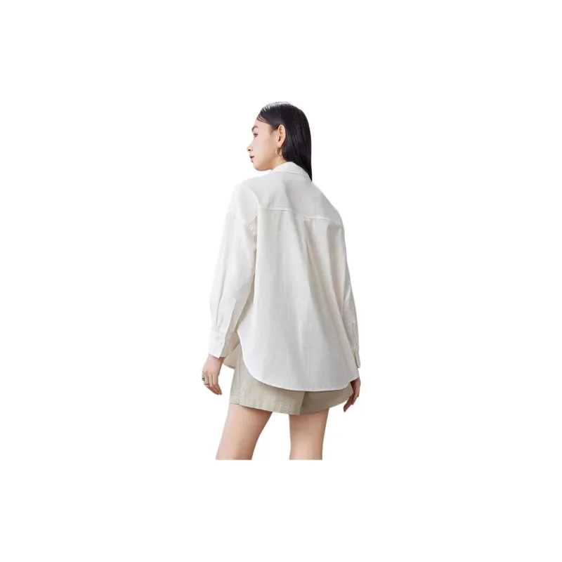 A21 Shirts Women's Ecru-3