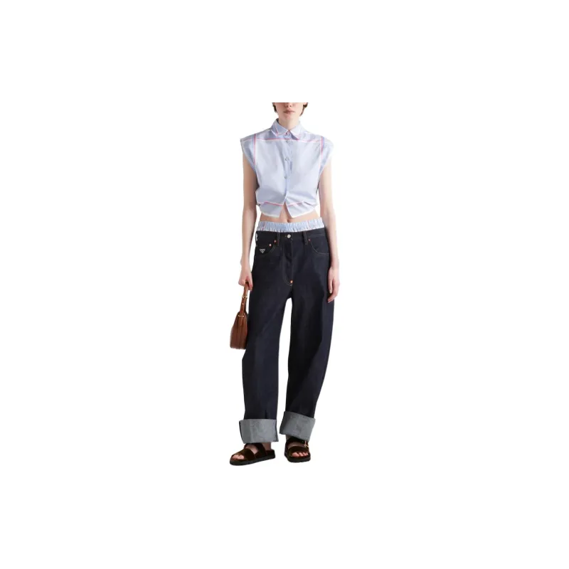 PRADA Jeans Women's Blue-1