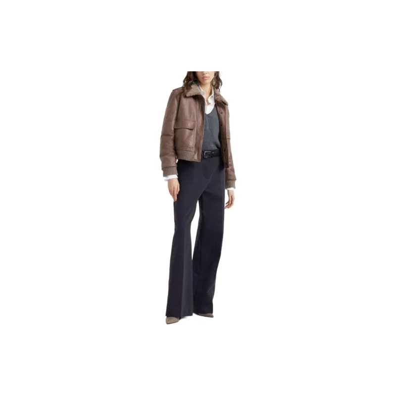 Brunello Cucinelli Stretch Flared Trousers-3