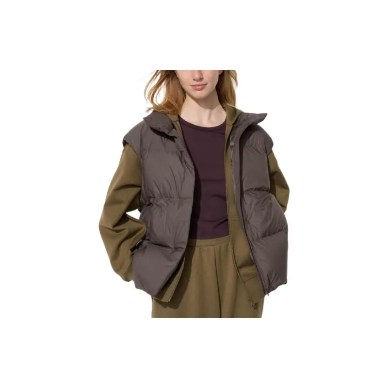 UNIQLO Down Jacket Women's Umber-1