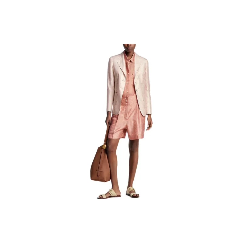 LOUIS VUITTON Tailored Mahina Monogram Shorts-1
