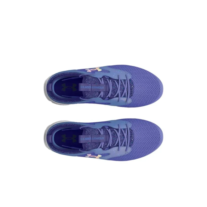 Under Armour Infinity 2 Anti Slip Wear Resistant Kids Lifestyle Shoes Blue White Purple Kids'-3