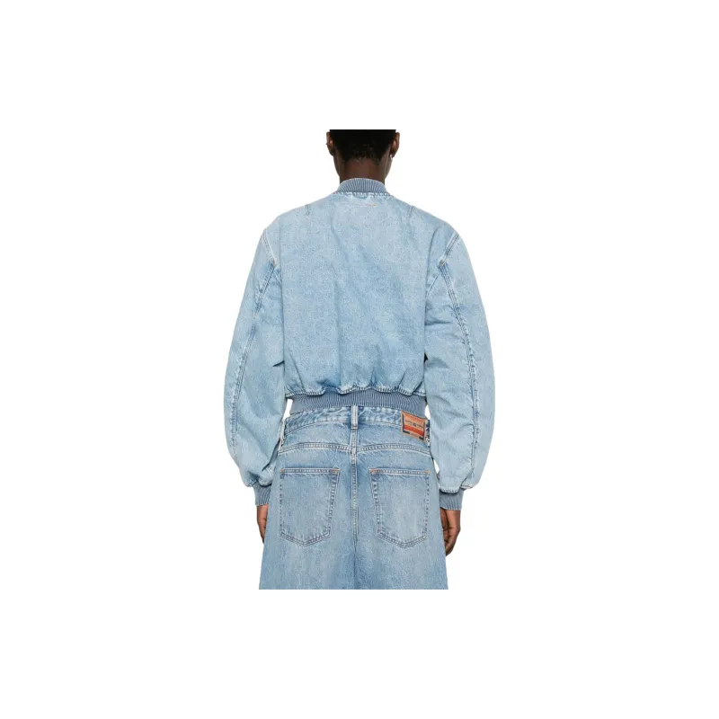 DIESEL De Kiddo Denim Bomber Jacket-1