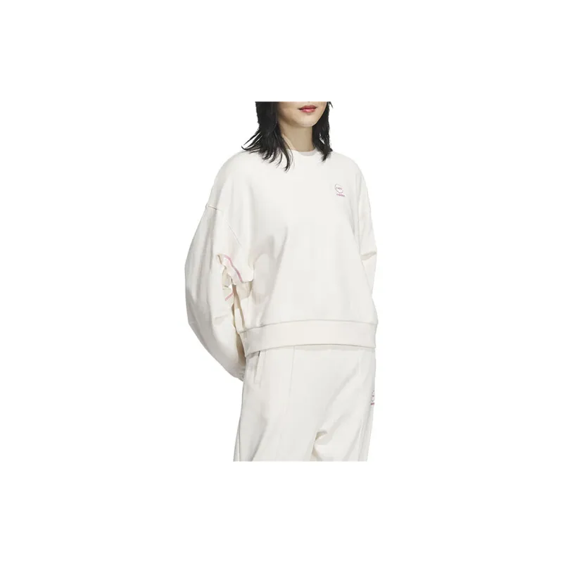Adidas Neo Sweatshirt Women's Pink White-2
