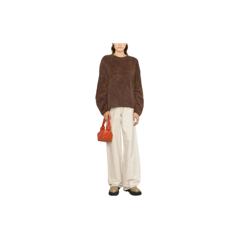 Toteme FW22 Sweater Women's Red Brown-2