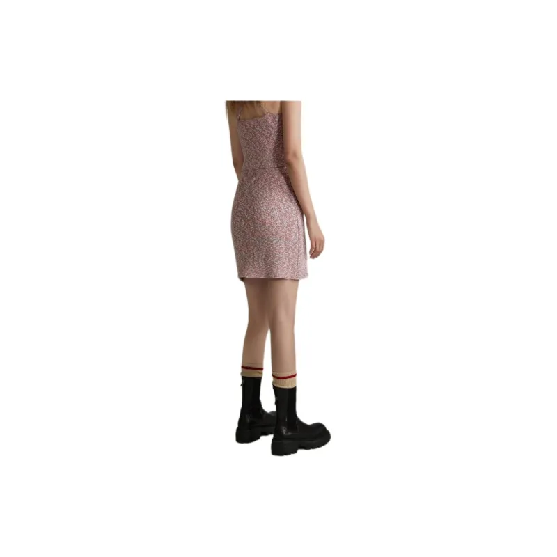 NO ONE ELSE Casual Short Skirts Women's Red-2