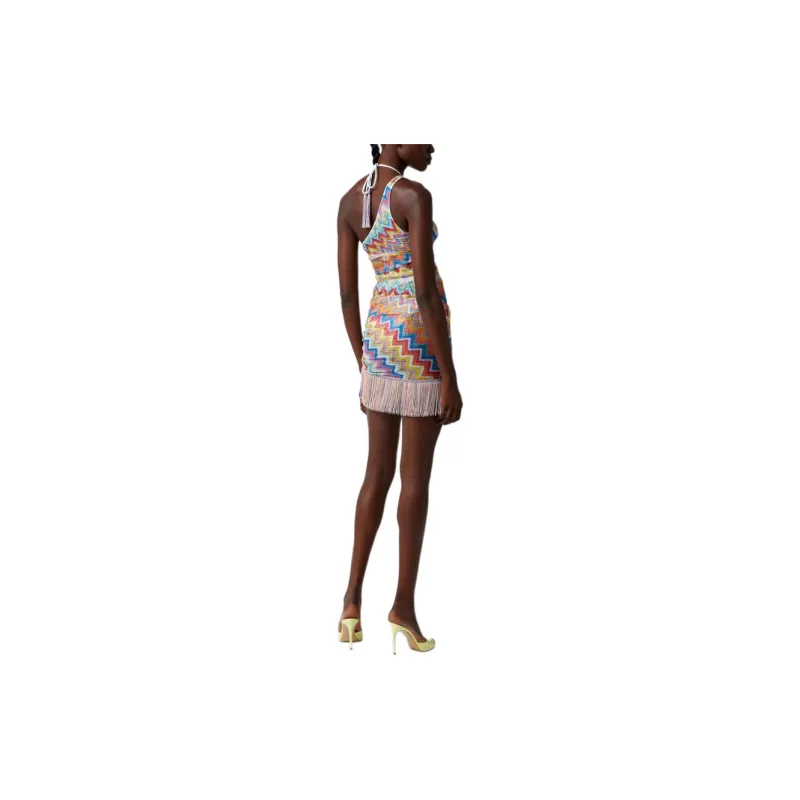 MISSONI SS24 Sleeveless Dress Women's Multicolor-2