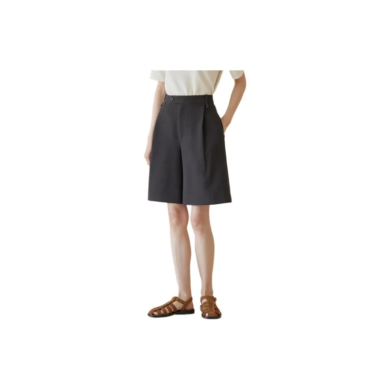 Hacikis Casual Shorts Women's Oak Ash-1