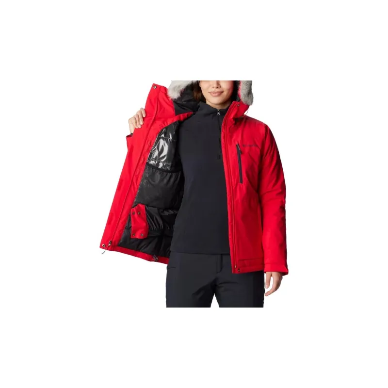 Columbia Puffer Jackets Women's Red-3