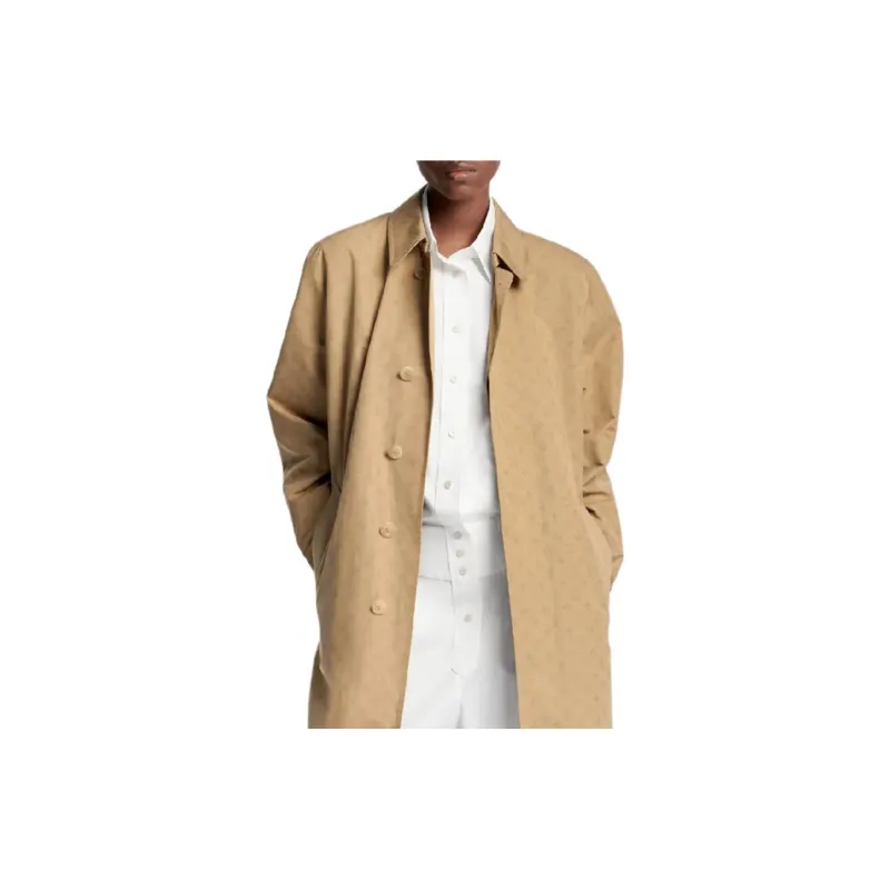 LOUIS VUITTON Monogram Toile Trench Coat-2