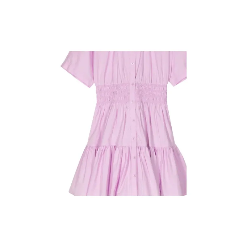 Veronica Beard Greta Tiered Shirtdress-2