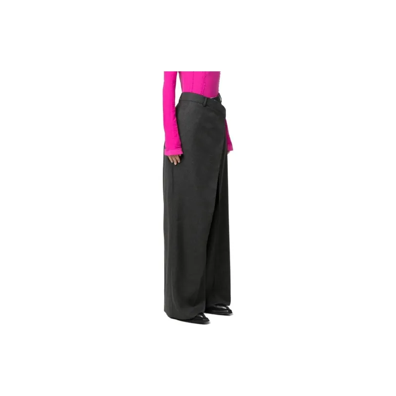 Acne Studios Asymmetric Straight leg Trousers-3