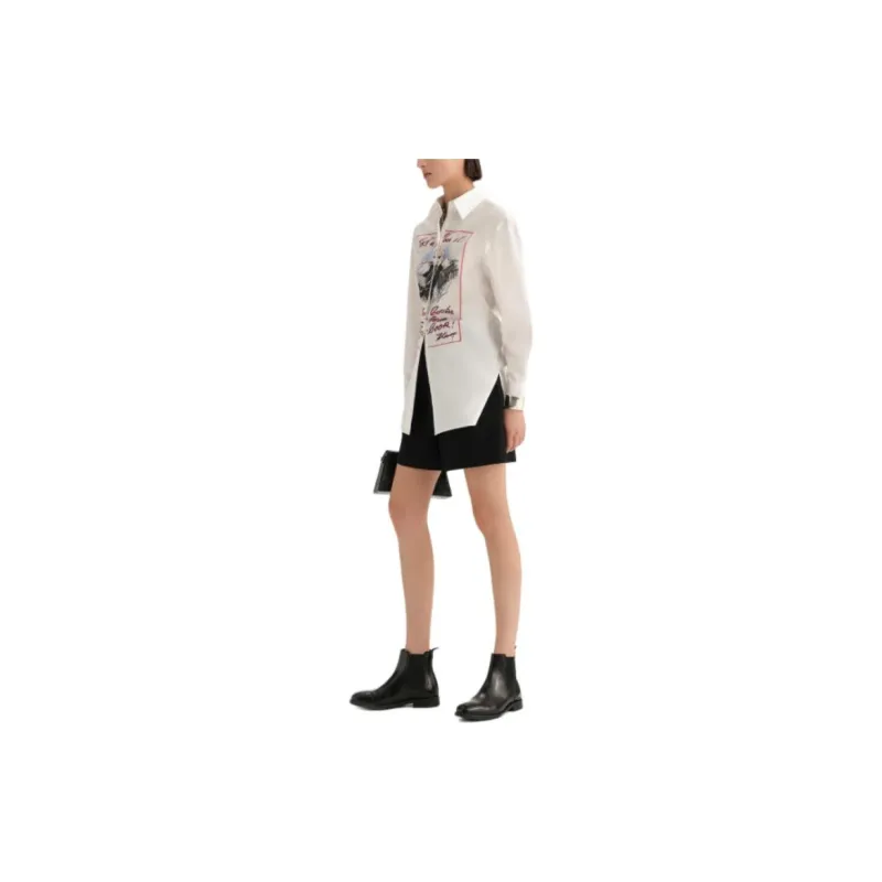 KARL LAGERFELD Shirt Women's White-3