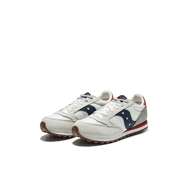 Saucony Jazz Original Low Top Kids' Running Shoes Gray Blue Red Kids'-2
